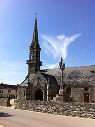 The parish church of Saint-Jérôme, in Cast