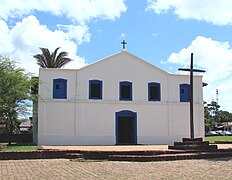 Église matrice de Nossa Senhora de Sant'Ana do Sacramento, dans le Mato Grosso.