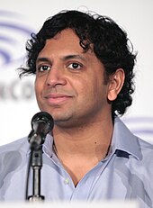 M. Night Shyamalan at the 2016 WonderCon in Los Angeles, California.