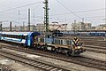 MÁV-START 460 035 tolat Budapest Keleti pályaudvaron