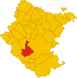 Civitella in Val di Chiana – Mappa