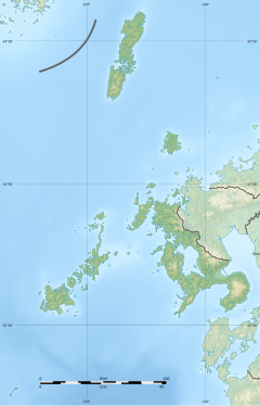 大島の位置（長崎県内）