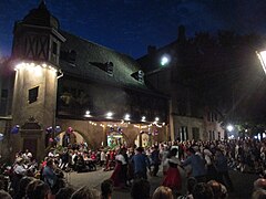 Biergarten du Koïfhus de Colmar en Alsace