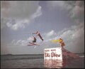 Aquatic team with clowns at Kirk Kove, 1959