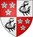 Hamilton arms quartered with the lymphad for the Earldom of Arran