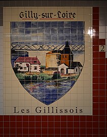 Gilly-sur-Loire (France).