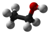 Model molekul etanol