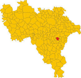 Cigognola – Mappa