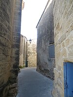 Ruelle derrière l'église.