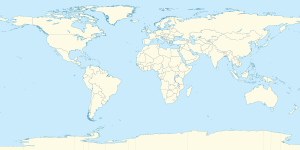 Localisation des villes jumelées avec La Fouillouse.