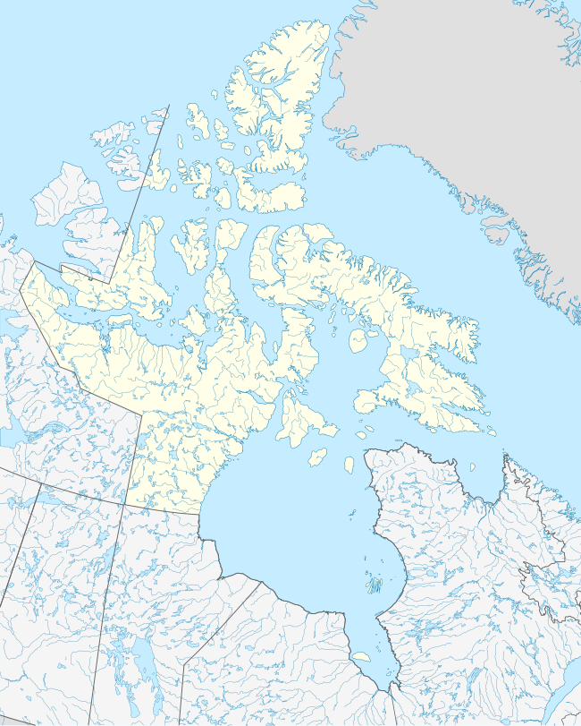 List of communities in Nunavut is located in Nunavut