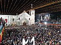 Basilica minor během svátku Sinulog