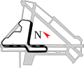 Streckenvariante von 2005 bis 2010