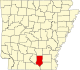 State map highlighting Bradley County