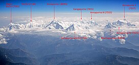 Picture of Annapurna massif