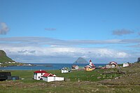 Hvalba er en frugtbar bygd på det nordlige Suðuroy.