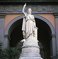 Image 43The statue of Italia turrita in Naples. Italia turrita is the national personification of Italy. (from Culture of Italy)