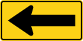 W1-6 (I) Arrow