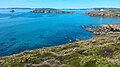 La pointe de Raguenez, l'île et l'îlot de l'Aber.