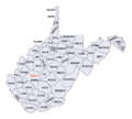 Thumbnail for List of counties in West Virginia