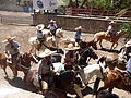 Défilé des équipes, à Aguascalientes