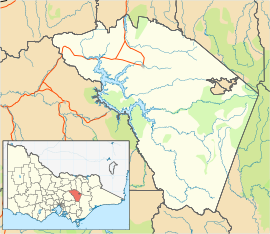 Matlock is located in Shire of Mansfield