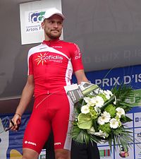 Adrien Petit, coureur le plus combatif.