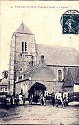 l'église Saint-Pierre avant 1914.