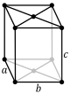 Orthorhombic, base-centered