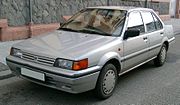 Facelift Nissan Sunny sedan (Europe)