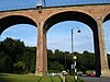 One of the arches of Chester Burn viaduct