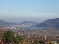 La valle del fiume Bistrita in prossimità di Piatra Neamţ