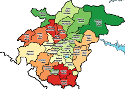 Districts of Ashanti Region