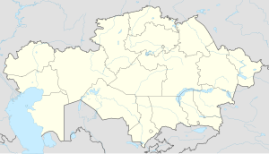 Sarymsaqty Zhotasy is located in Kazakhstan