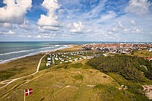 Blick vom Leuchtturm auf Hirtshals, 2021