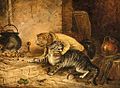 Monkey Business by a follower of Edwin Landseer