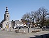 Centrale plein ('Grand Place') van Mariembourg