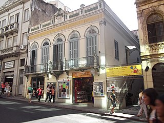 Casarões da rua Pinto Bandeira