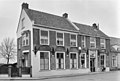 Oude voorgevel aan het begin van de Voorstraat, tegenover het vroegere stadhuis