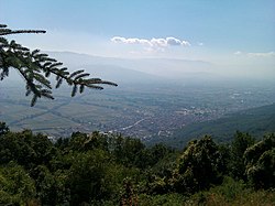 Panoramatický pohled na Setole