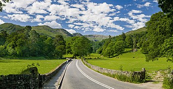 A591 road, Lake District - June 2009 Edit 1