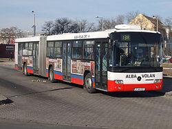 A 13A busz a Csapó utcánál