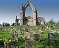 The graveyard adjacent to the Priory