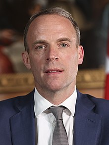 Portrait photograph of Dominic Raab