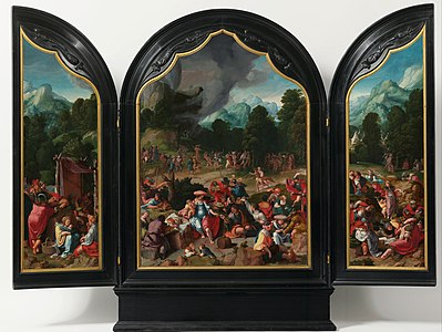 Lucas van Leyden, Trípticu del magüetu d'oru