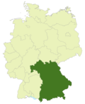 Gebiet der Bayernliga