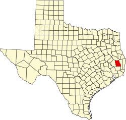 Koartn vo Tyler County innahoib vo Texas