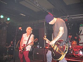 Optreden Rancid in 2006.