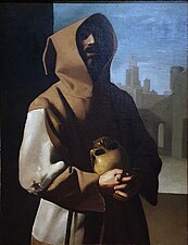 Francisco de Zurbarán. São Francisco de Assis em êxtase, 1635-1640.