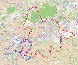 Routekaart van de GP Denain 2014